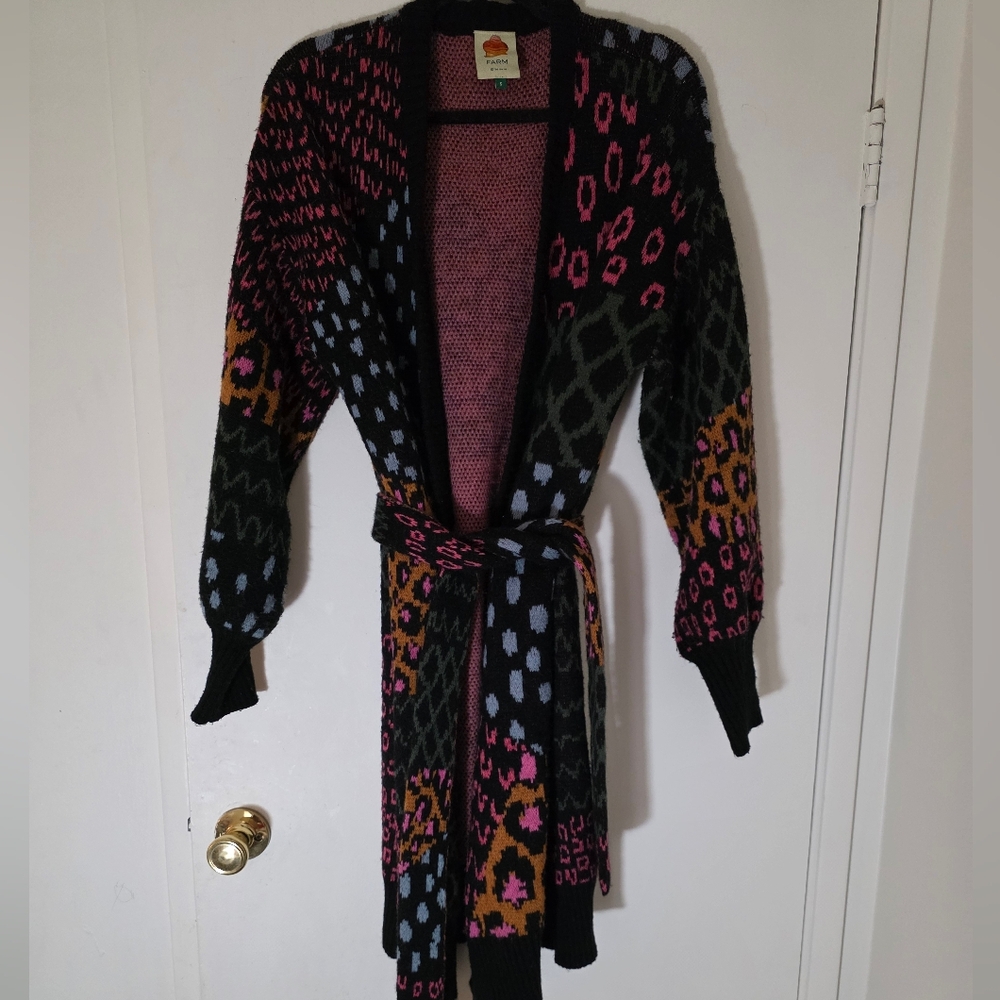 S/M Farm Rio Leopard Cardigan - Picture 5 of 7